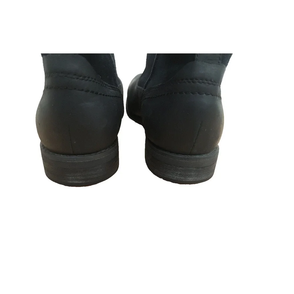 UGG‎ Men's Black Lerette Waterproof Suede Leather Boots Size US 9.5